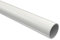 Interdeco Rohr Weiß in 20 mm Ø aus Metall für Gardinenstangen, 100 cm
