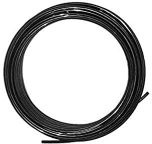 25 x DT Spare Parts 9.86106 Polyamidrohr, schwarz, d: 6 mm, D: 10 mm, L: 25 m, S: 2 mm, DIN 74324 für LKW