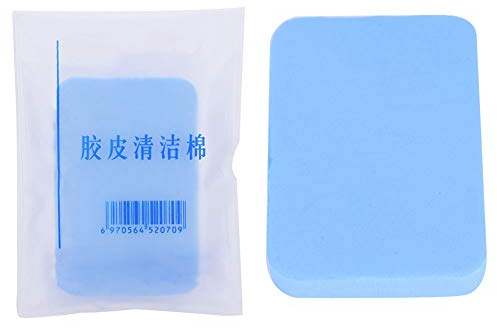 Tbest Tischtennis Schwamm Reinigung,Tischtennis Schwamm Reinigung, Rubber Cleaner Tischtennis,Tischtennis Reinigungsschwamm Tischtennis Reinigungsset Gummi Reiniger Reinigung - Bat