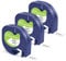 3-Pack Label Tape Replacement for Dymo Letratag Paper White Tape 12mm x 4m S0721520, Compatible with Dymo Label Printer LT-100H LT-100T LT-110T QX50 XR XM 2000 Plus