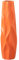 PetterShop Orange Gewellte Mustervase, Keramikvase, Einfache Bodenstehende Große Vase, Schlafzimmer, Wohnzimmer, Balkondekoration (Color : Orange, S : 19x72cm)