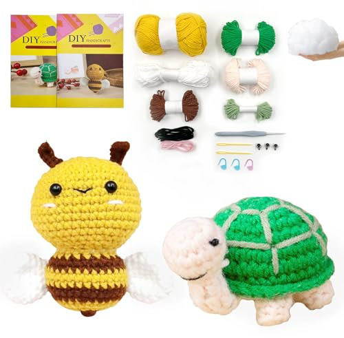 SNAIL GARDEN Häkelset, Häkeltier-Set