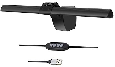 WOONEKY 1 Satz Computer-Monitor-Licht Bildschirmbeleuchtung für Büromonitore Computermonitorlicht adjustable lamp umhängelampe tischlampe LED einstellbares Licht LED-Licht für Computer Abs