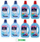8 confezioni di test Felce Azzurra Lavatrice Classico + Active Color,Liquido Detersivo liquido per lavatrice Efficace a freddo, 32 lavaggi 1595 ml + portachiavi Beni Culinari