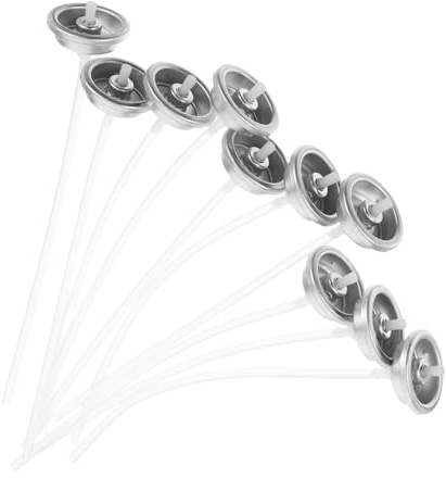 FIXOSHEE 10 Stück Ventile für Sprühdosen aus Eisen und Pp Vielseitiges Design Einfach zu Wechseln für Haushalt und Gartenzubehör
