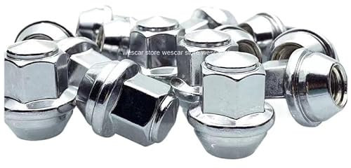 Radschrauben Radbolzen,Radscheibenbolzen 10 stücke Radmuttern Passend for Ford Focus MK3 C-Max Cadillac M12 X 1,5 19MM Bolzen Radbolzen ACPA1012DXA
