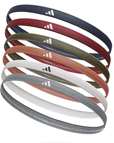 adidas Sport-Haarbänder in verschiedenen Sets - Stirnband Set aus Lycra - Schweißabsorbierend, rutschfest, elastisch - perfekte Passform fürs Fitness