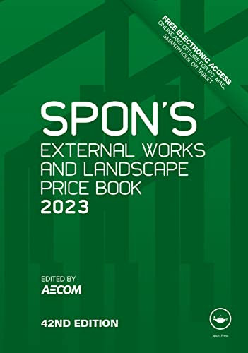 Spon's External Works and Landscape Price Book 2023 (Spon's Price Books)