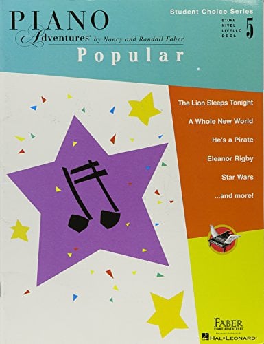 Faber Piano Adventures - Student Choice Series: Popular Level 5