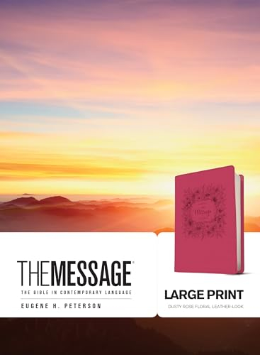 The Message Large Print: The Bible in Contemporary Language