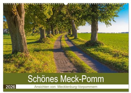 Schönes Meck-Pomm (Wandkalender 2026 DIN A2 quer), CALVENDO Monatskalender: Streifzug durch das Bundesland Mecklenburg-Vorpommern (CALVENDO Orte)
