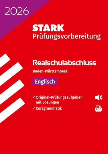 STARK Englisch - Realschulabschluss 2026 BW - Prüfungsvorbereitung (Abschlussprüfungen)
