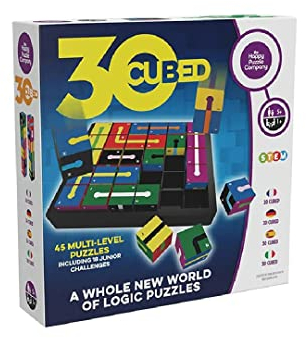 The Happy Puzzle Company 30 Würfelspiel - Der nächste Zauberwürfel? 45 mehrstufige Herausforderungen für einen lustigen Familien-Brettspielabend - Logikrätsel STEM Lernressourcen - Kinderspiele ab 6
