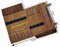 Professional Chef Lightweight Genuine Premium Vintage TAN Leather Chef Knife Bag/Knife Roll 14 Pockets Space *KB07