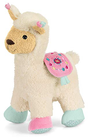 Sterntaler Spieltier Lama Lotte, Alter: Für Babys ab der Geburt, Weiß/Rosa