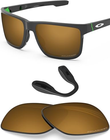 BlazerBuck Anti-salz Polarisierte Ersatzgläser für Oakley Crossrange OO9361 - Perlengold