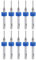 sourcing map 10Stk. PCB Bohrer 0,9mm Hartmetall Drehwerkzeug Schmuck CNC Gravur Leiterplatte Mikro Bohrer 1/8 Zoll Schaft