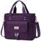 Weitars Lonchera para el trabajo de las mujeres, lonchera con aislamiento, bolsa de almuerzo extra grande, bolsa de refrigeración de gran apertura con correa de hombro extraíble con bolsillo lateral,