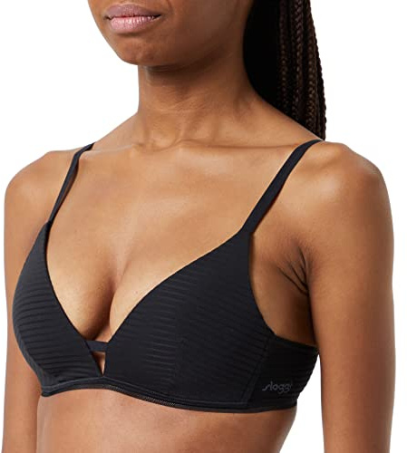 Sloggi Damen Ever Fresh Plus P Padded BH, Black, XL