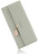 Portefeuille Femme Cuir Porte Monnaie Pliable Grand et Long avec Titulaire de la Carte de Crédit Cash ID Zippé RFID Blocage Porte Carte Walle Vert Jade