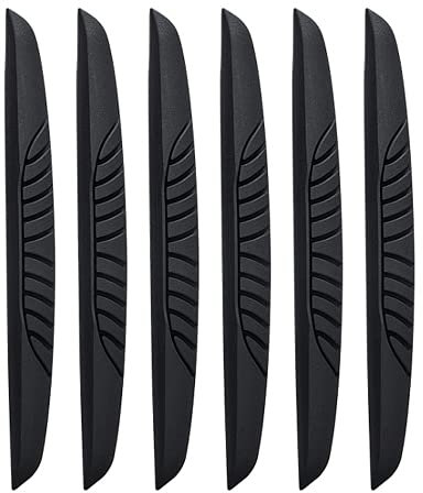 6 Pcs Car Door Edge Guards Protector for All Cars and Trucks - Black (LYL001A)