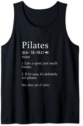 Lustige Contrology Instructor Geschenke Pilates Definition Tank Top