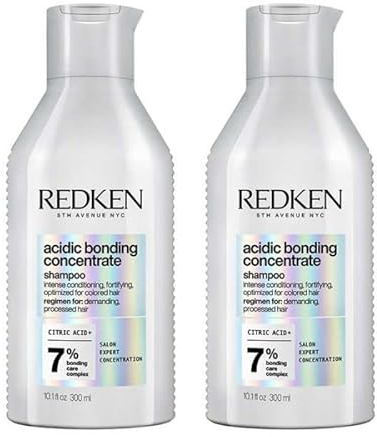 Redken Pflegendes Haarshampoo mit intensivem Schutz vor Farbverlust, Konzentrierte All-In-One Formel, Acidic Bonding Concentrate Shampoo, 1 x 300 ml