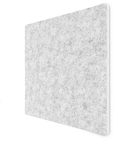 vilz Design Akustikpaneel für Wand oder Decke aus recyceltem Filz - Akustik Schallschutz Platte quadratisch 55x55x1.8 cm
