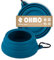 OHMO - Gamelle de Voyage pour Chien(1000ml), Grande gamelle d'eau Portable, étanche aux éclaboussures, Anti eclaboussure Anti-déversement du Mouvement de la Voiture Design Unique