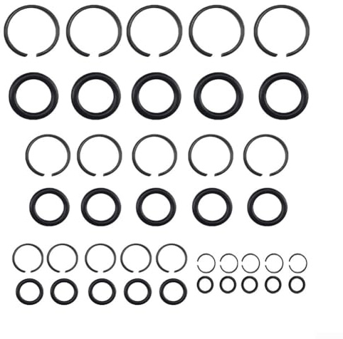 Steckschlüsselhalter für Ringe, 5 Sätze mit O für RING, für Pneumatik für Schlagschrauber (1/2)