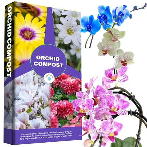 Orchid Potting Compost Mix For Lovely Orchid Plants Stronger Roots With Long-Blooming & Improved Water Retention (30 Litres (3 x 10 Litres))