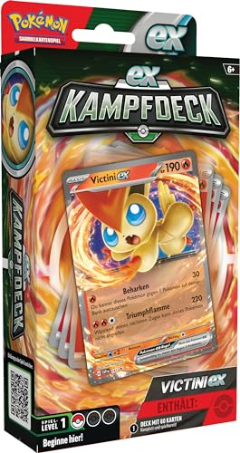Pokémon-Sammelkartenspiel: Kampfdeck Victini-ex (sofort spielbares Deck mit 60 Karten)