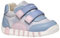 Geox Bébé Fille B IUPIDOO Girl A Basket, Lt Avio/Pink, 20 EU