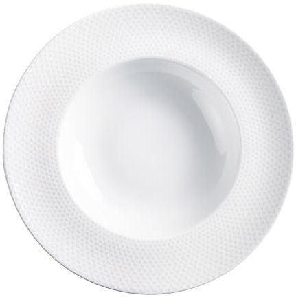 KAHLA Honeycomb Pasta grande 30 cm tief | Salatteller mit Relief-Muster aus Porzellan