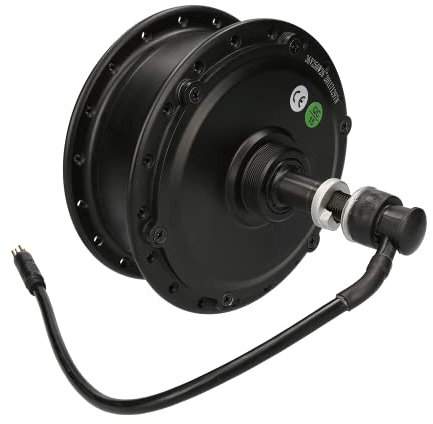 windmeile | E-Bike Nabenmotor Konfigurator Vorderrad Hinderrad, Schwarz Silber, 20''/26''/28'', 36V/48V, 250W/500W, E-Bike, Elektro Fahrrad, Pedelec