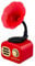 Retro Bluetooth Speaker - Vintage Phonograph Jukebox Radio, Mini Portable Wireless Stereo with HD Surround Sound, Bluetooth 4.1, Brown(Red)