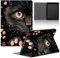 Tablet Coque pour Apple iPad Mini 4/iPad Mini 5 7,9, Étui avec Mignon Kawaii Cartoon Anime Chat Cat Animal Dessin Motif PU Cuir Flip Housse Support Étui de Protection TPU Tablet Cover,Anime