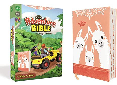 NIrV, Adventure Bible for Early Readers, Leathersoft, Coral, Full Color, Thumb Indexed Tabs