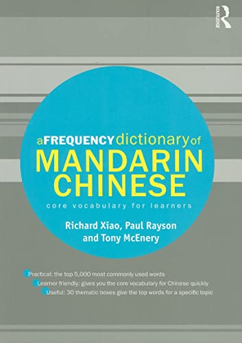 A Frequency Dictionary of Mandarin Chinese