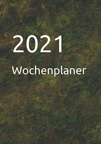 2021 Wochenplaner DIN A5: Jede Woche auf 2 DIN A5 Seiten