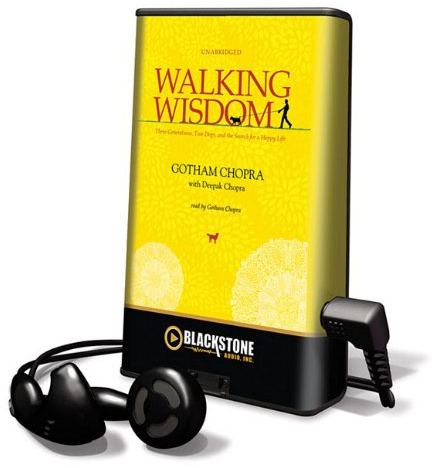 Walking Wisdom: Three Generations, Two Dogs, and the Search for a Happy Life [With Earbuds] (Playaway Adult Nonfiction)
