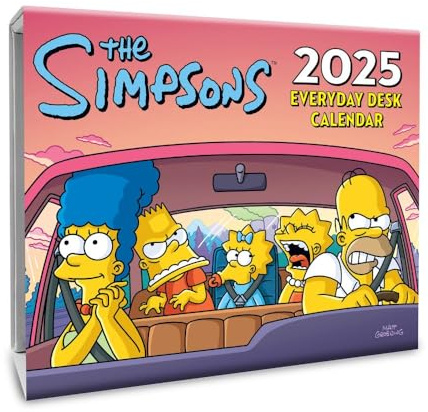 The Simpsons 2025: Original Danilo-Tagesabreißkalender [Kalendar]