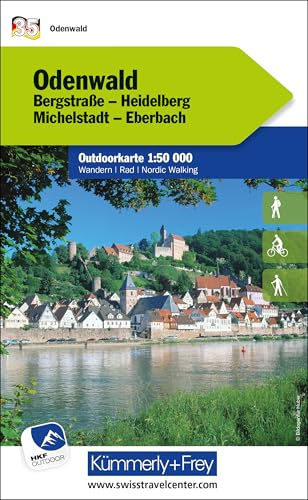 Kümmerly+Frey Outdoorkarte Deutschland 35 Odenwald 1:50.000: Mit Bergstrasse, Heidelberg, Michelstadt und Eberbach. Touren für Wanderer, Biker und mehr! Free Download