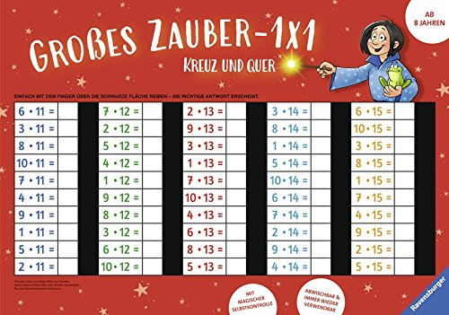 Ravensburger Zaubertafel - Großes Zauber-1x1: Kreuz und quer