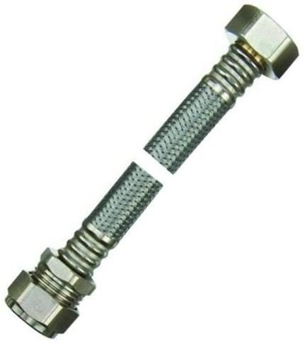 22mm x 3/4 Large Bore Flexible Tap Connectors - 300mm