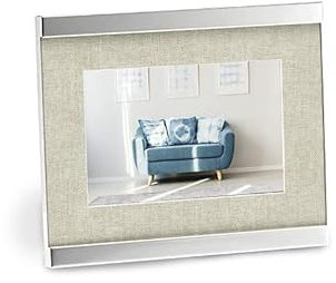 Philippi - Home Bilderahmen mit Leinenpassepartout - Format 10 x 15 cm