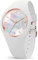 Ice-Watch - ICE pearl White - Weiße Damenuhr mit Silikonarmband - 016935 (Small)