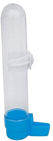 Tenlacum Vogelkäfig für Vögel, Papageien, Wellensittiche, Kanarienvögel, Wassertränke, Futterspender mit Clip