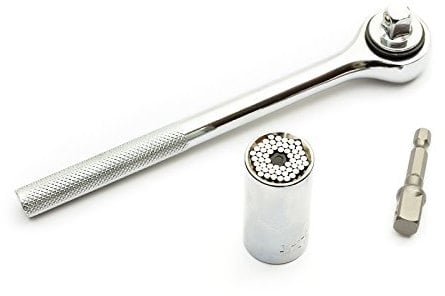 Keypoint Universal Gripper Socket Adapter 7-19mm Spanner Wrench Grip Jammed Screw Head