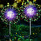 ZVO Lampes Solaires de Jardin, 120 LED Feu d'artifice Solaire Lumières Solaires Exterieures, Eclairage Imperméables de Starburst Décoration Étanche pour Pelouse Mariage Allée Fête Noël(Multicolore)